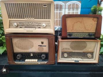 Buizen Radio,s 4 stuks beschikbaar voor biedingen