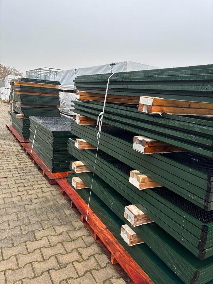 Gaaspanelen koker 25 groen, Dieren en Toebehoren, Vogels | Hokken en Kooien, Gebruikt, Volière, Aluminium, Ophalen