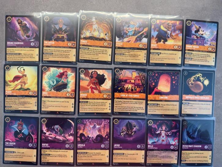 Fabled NonFoil/Foil, Verzamelen, Disney, Zo goed als nieuw, Plaatje of Poster, Overige figuren, Ophalen of Verzenden