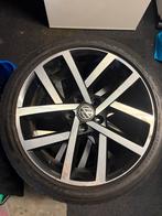 18 inch Lichtmetalen Velgen met dunlop band, Auto-onderdelen, Banden en Velgen, Ophalen, 18 inch, Gebruikt, Velg(en)