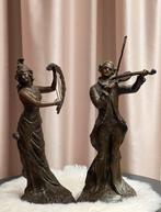 2 bronzen beelden, Antiek en Kunst, Ophalen of Verzenden