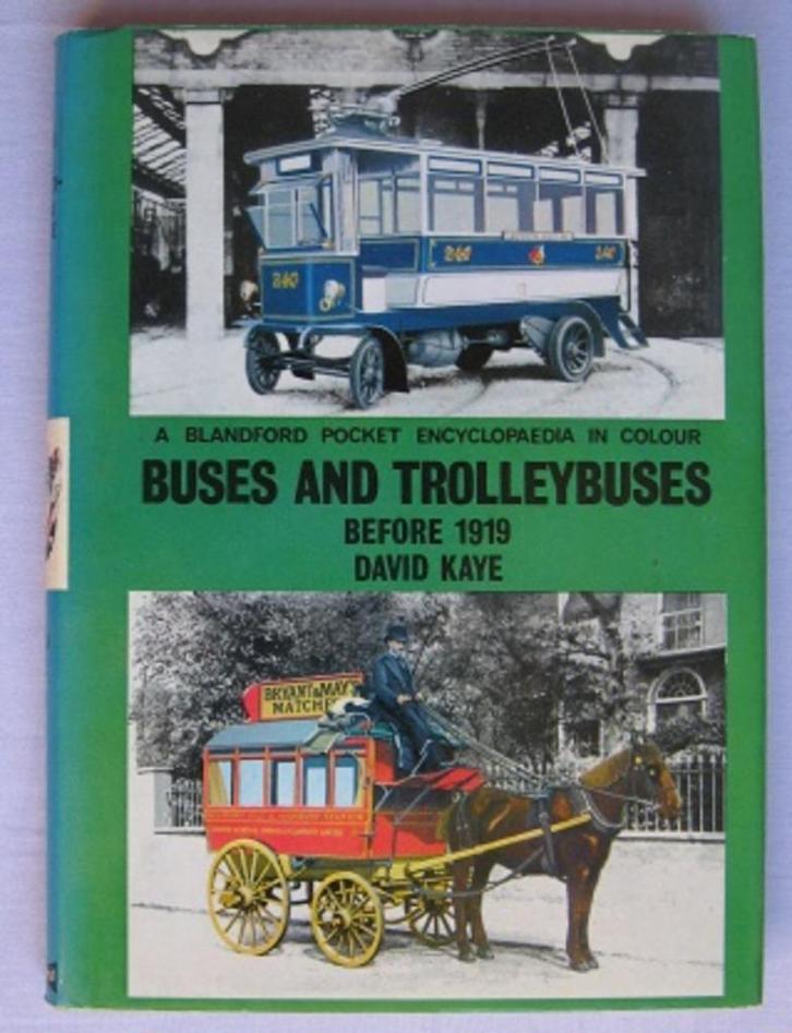 Buses and Trolleybuses (before 1919) David Kaye, Boeken, Taal | Engels, Zo goed als nieuw, Ophalen of Verzenden
