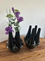 Vazen zwart, Ophalen, Zo goed als nieuw, Zwart, Minder dan 50 cm