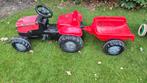 Rolly toys Massey Ferguson traptrekker met kar, Ophalen, Gebruikt