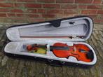 Rugzak koffer oude viool gevlamd hout strijkstok hars snaar, Muziek en Instrumenten, Strijkinstrumenten | Violen en Altviolen