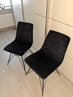 2 stoeltjes zwart fluweel van Label51, Ophalen, Twee