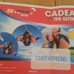 Skydive +reportage waardebon, Ophalen of Verzenden, Zo goed als nieuw