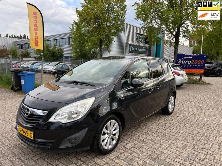 Opel Meriva 1.4 Turbo Cosmo - AIRCO - 2013 - NIEUWE APK !, Auto's, Opel, Bedrijf, Te koop, Meriva, ABS, Airbags, Airconditioning
