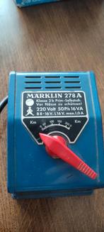 Märklin 6013 HO trafo 278A, Hobby en Vrije tijd, Gebruikt, Ophalen of Verzenden, Märklin, Transformator of Voeding