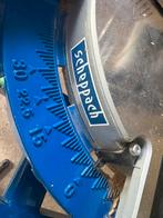 Scheppach afkortzaag HM216 + onderstel, Ophalen, Zo goed als nieuw, Afkortzaag, 1200 watt of meer