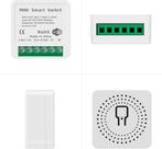Mini slimme WiFi inbouwschakelaar | Smart Switch | 16A, Ophalen of Verzenden, Nieuw, Schakelaar