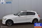 BMW M135i xDrive 2014 Alpinweiss H/K Schuifdak LaneAss. Came, 320 pk, Alcantara, Wit, Bedrijf
