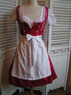tiroler dirndl jurk, schort , blouse maat 36 nr TT 1200, Carnaval, Verzenden, Zo goed als nieuw, Kleding