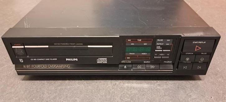 Philips CD160 CD-speler – 16-bit, 4x oversampling, Audio, Tv en Foto, Cd-spelers, Gebruikt, Philips, Ophalen of Verzenden
