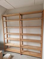 Degelijke stellingkast hout 200 x 208,5 x 29, Ophalen, Gebruikt