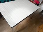 Vintage Formica keukentafel (uitschuifbaar, wit), Antiek en Kunst, Antiek | Meubels | Tafels, Ophalen