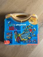 Playmobil opbergkoffer boodschappen, Ophalen of Verzenden, Zo goed als nieuw
