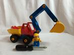 Duplo vintage Toolo graafmachine 2920 Digger, Ophalen of Verzenden, Gebruikt, Duplo