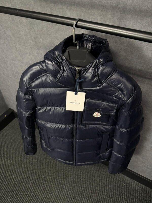 Moncler Jas, Kleding | Heren, Jassen | Zomer, Nieuw, Overige maten, Blauw, Ophalen of Verzenden