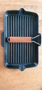 Gietijzeren Grillpan, Ophalen, Gebruikt, Gietijzer, Keramische plaat