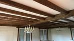 Eiken balken plafond niet dragend wel massief 7,5 m x 5 m, Ophalen, Zo goed als nieuw