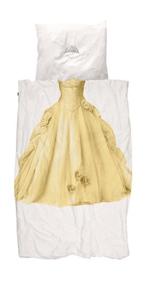Dekbedovertrek Prinses Jurk Geel SNURK, Cruquiusweg 96S, 1019 AJ Amsterdam, Meisje, Wit, Dekbedovertrek