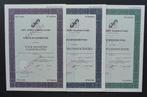 ABN AMRO Aandelen Fonds - 1991  3x, Verzenden, 1970 tot heden, Aandeel