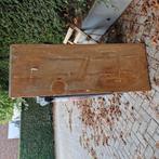 Oud geleefd massief houten werkblad, Doe-het-zelf en Verbouw, Hout en Planken, Ophalen, Gebruikt, 25 tot 50 mm, Plank