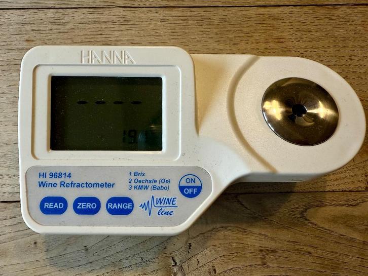 Digitale Refractometer voor bijv. wijn maken, Hobby en Vrije tijd, Overige Hobby en Vrije tijd, Zo goed als nieuw, Ophalen of Verzenden