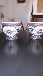 imari porselein 2 potten, Antiek en Kunst, Antiek | Keramiek en Aardewerk, Ophalen