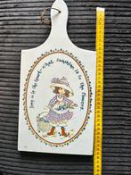 Leuk vintage houten plankje Meisje Love is in the Hart, Huis en Inrichting, Woonaccessoires | Tekstborden en Spreuken, Ophalen of Verzenden