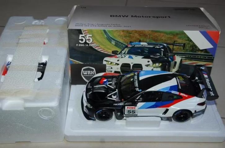 SALE BMW M4 GT3 ADAC 2021 #55 ltd500 Minichamps see info WRH, Hobby en Vrije tijd, Modelauto's | 1:18, Zo goed als nieuw, Auto