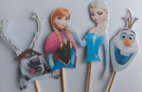 Frozen traktatie prikker, Hobby en Vrije tijd, Feestartikelen, Nieuw, Versiering, Verjaardag, Ophalen of Verzenden