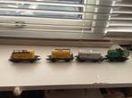 4 wagons lima HO, Ophalen of Verzenden, Gebruikt, Gelijkstroom of Wisselstroom, Wagon
