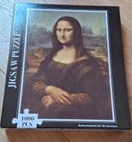 Mona Lisa puzzel 1000 stukjes nieuw, Hobby en Vrije tijd, Denksport en Puzzels, Ophalen of Verzenden, 500 t/m 1500 stukjes, Nieuw