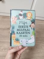 Kraamkado mijn eerste mijlpaal kaarten dieren nieuw, Kinderen en Baby's, Kraamcadeaus en Geboorteborden, Ophalen of Verzenden