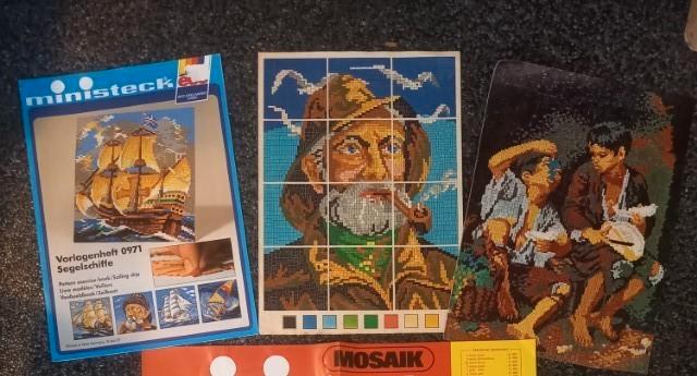 * Ministeck Eco kunst voorbeelden 70’s/80’s *, Hobby en Vrije tijd, Ministeck, Gebruikt, Voorbeeldboek, Verzenden