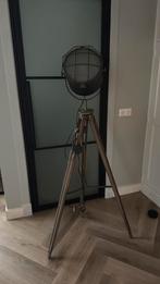 Staande schemerlamp vloerlamp met schakelaar, Huis en Inrichting, Ophalen, Zo goed als nieuw, Hout, 100 tot 150 cm