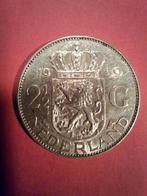 2 1/2 Gulden 1959 Juliana, Koningin Juliana, Zilver, Ophalen of Verzenden, Losse munt