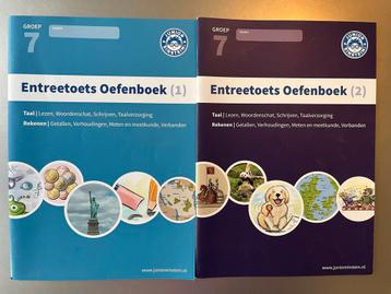 Entreetoets oefenboekjes groep 7 (deel 1 & 2) beschikbaar voor biedingen