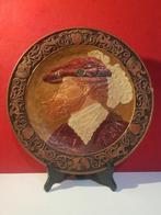 antiek terracotta wandbord keizer Karel V, Ophalen of Verzenden