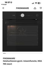 Finsmakare heteluchtoven met stoomfunctie, Witgoed en Apparatuur, Ovens, Zo goed als nieuw, Oven met grill, Inbouw, Ophalen