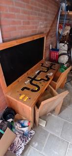 Stijgerhout speeltafel met Autobaan, Ophalen, Gebruikt