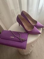 Pumps met bijpassende clutch/tas, Pumps, Overige kleuren, Ophalen of Verzenden, Zo goed als nieuw