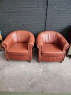 Club fauteuils (2x), Ophalen, Zo goed als nieuw, 75 tot 100 cm, 50 tot 75 cm