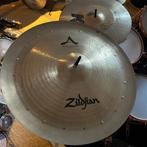Zildjian SIZZLE/RIVET Cymbals vintage/pre-owned, Muziek en Instrumenten, Instrumenten | Onderdelen, Gebruikt, USA, Drums of Percussie