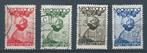 9603 – Nederland - NVPH 279-282 (gestempeld), Verzenden, T/m 1940, Gestempeld