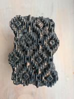 Antieke Indiase Houten Batik Stempel, Ophalen of Verzenden