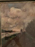 Aquarel  uit 1934, Ophalen