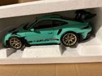 Porsche 992 GT3 RS mint groen Norev 1:18 nieuw, Ophalen of Verzenden, Nieuw, Auto, Norev